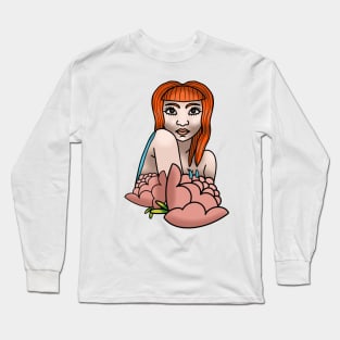 Wet girl Long Sleeve T-Shirt